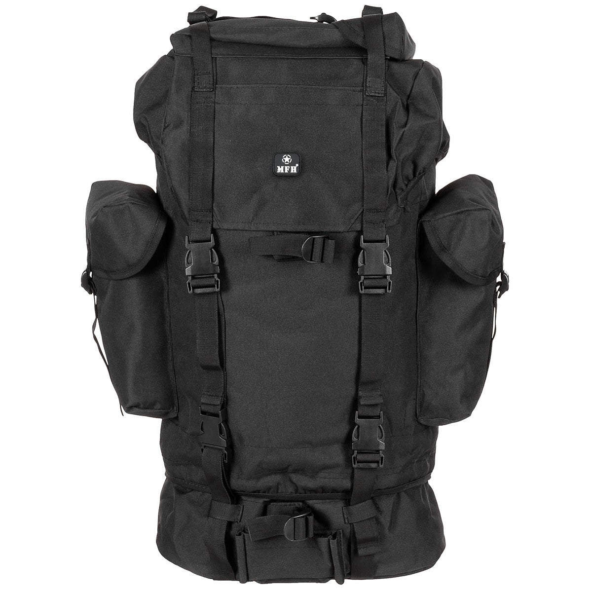 BW Kampfrucksack, 65 l, Alu-Aussteifung, schwarz