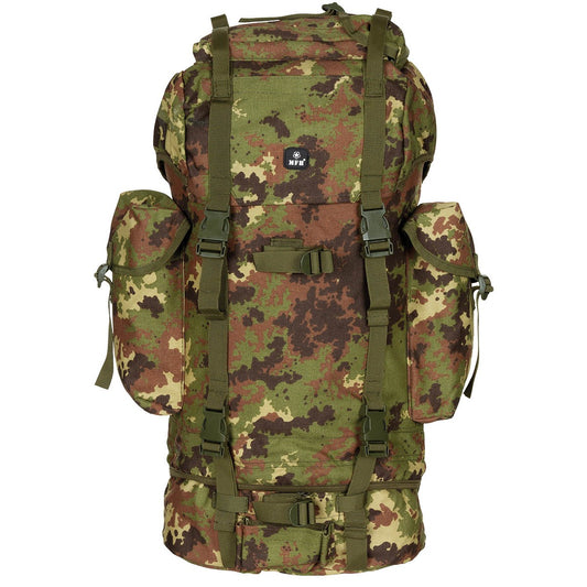 BW Kampfrucksack, 65 l, Alu-Aussteifung, vegetato