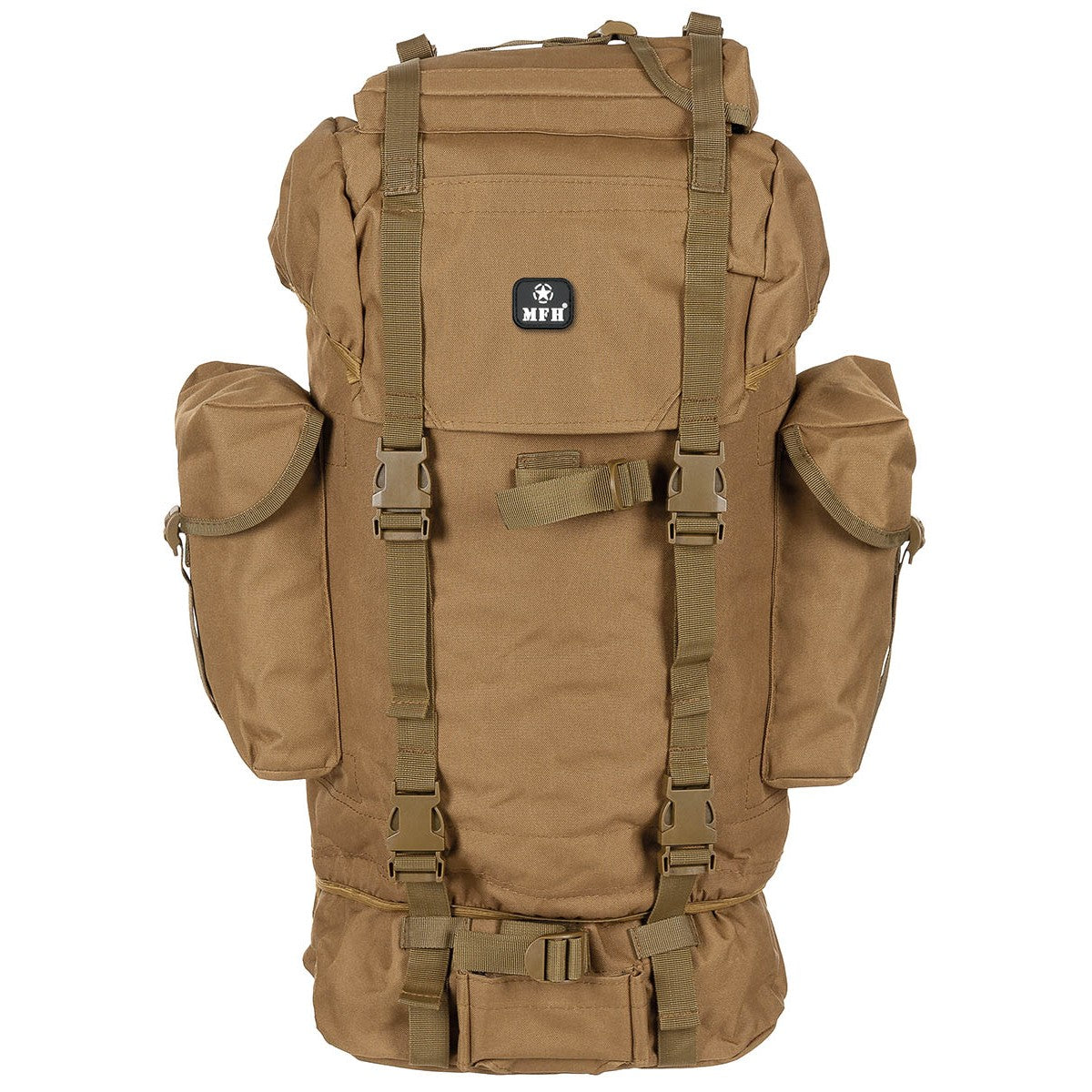 BW Kampfrucksack, 65 l, Alu-Aussteifung, coyote tan
