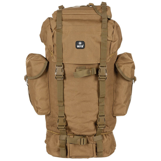 BW Kampfrucksack, 65 l, Alu-Aussteifung, coyote tan