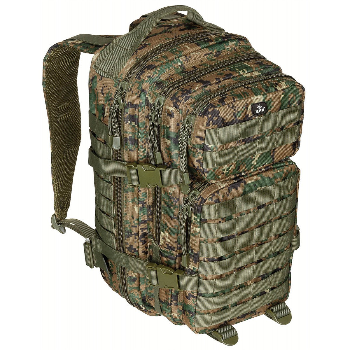 US Rucksack, Assault I,digital woodland