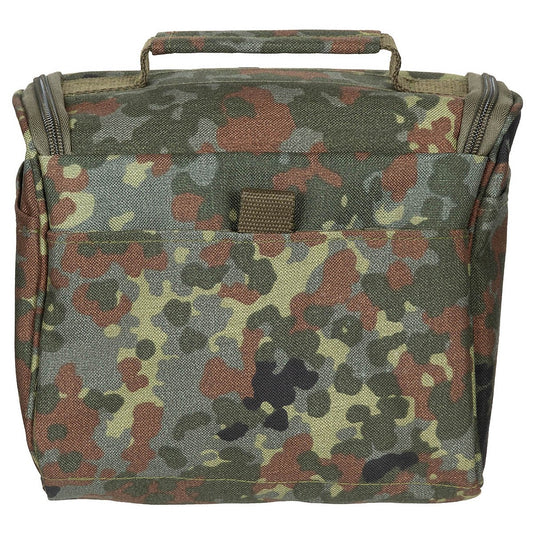 Waschzeugtasche, flecktarn,Cordura