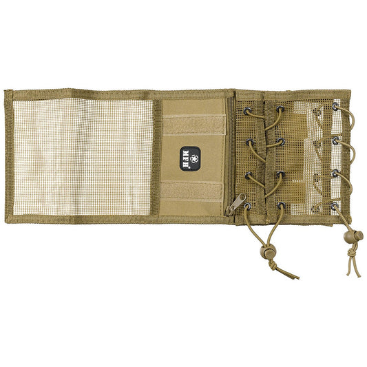 Armtasche, coyote tan,Geld- und Kartenfach