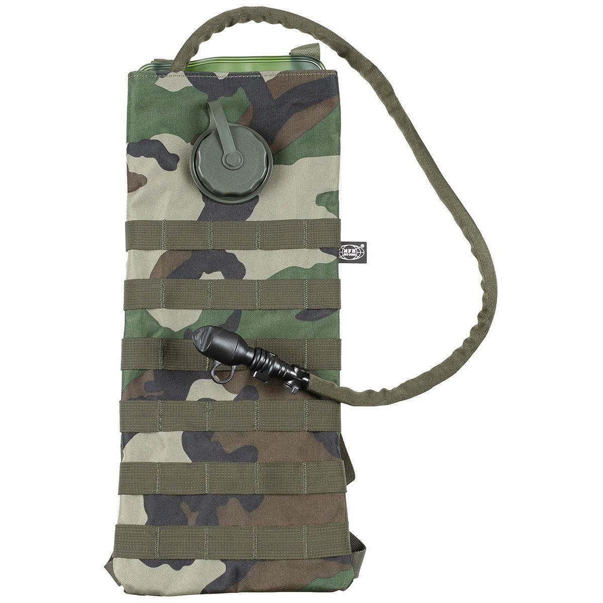 Trinksystem, "MOLLE", 2,5 l,mit TPU-Beutel, woodland
