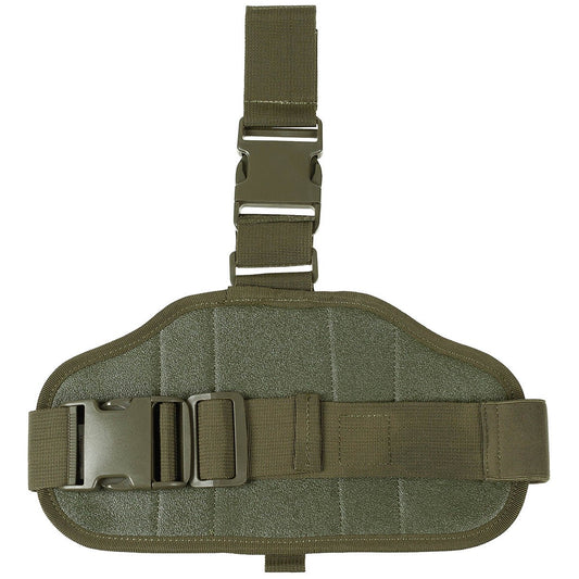 Pistolenbeinholster, "MOLLE",rechts, oliv