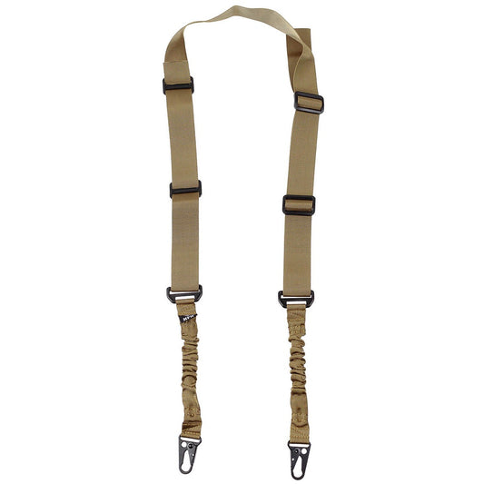 Bungee-Tragegurt, 2-Punkt, coyote tan