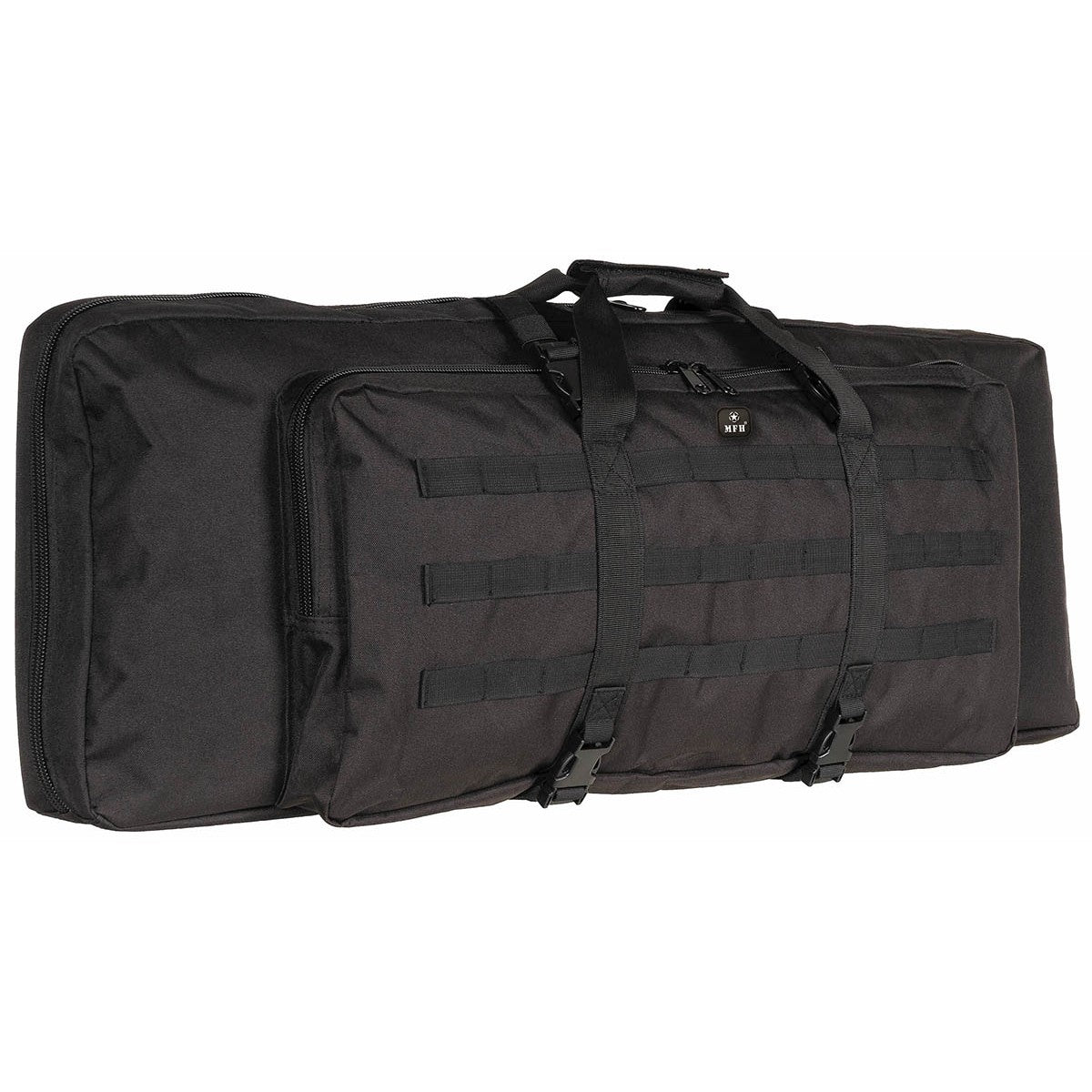 Gewehrtasche, schwarz,für 2 Waffen