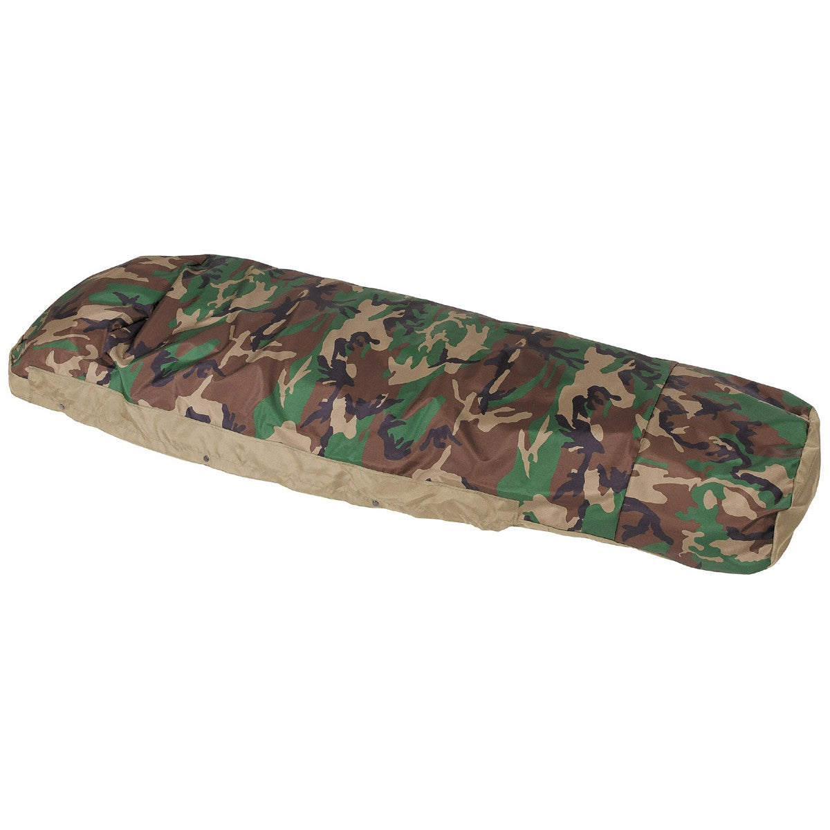 Schlafsacküberzug, Modular,3-Lagen Laminat, woodland