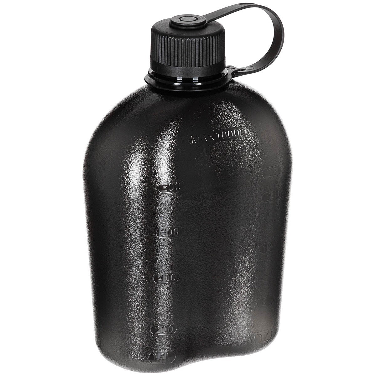 US Feldflasche, GEN II, 1 l,schwarz-transparent