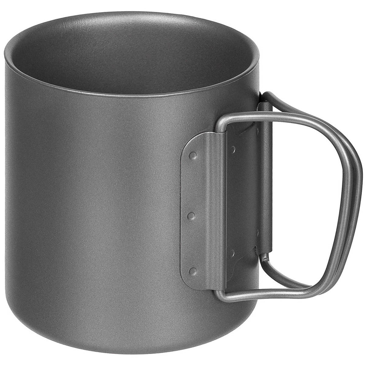 Tasse, Titan, Klappgriffe,doppelwandig, ca. 300 ml