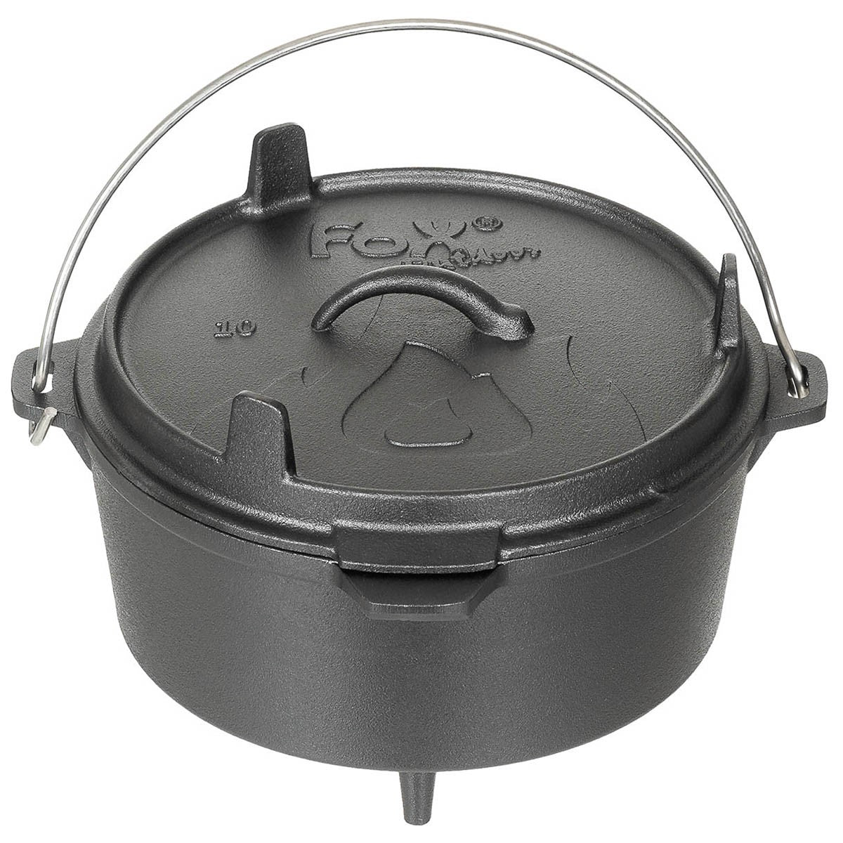 Feuertopf, "Dutch Oven",Gusseisen, ca. 3,8 l