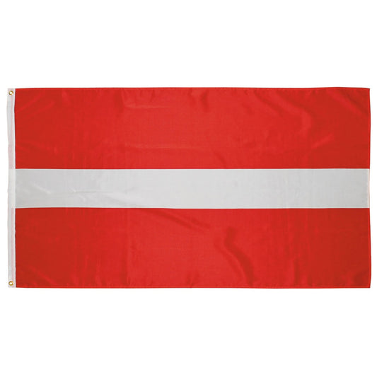 Fahne, Lettland,Polyester, 90 x 150 cm