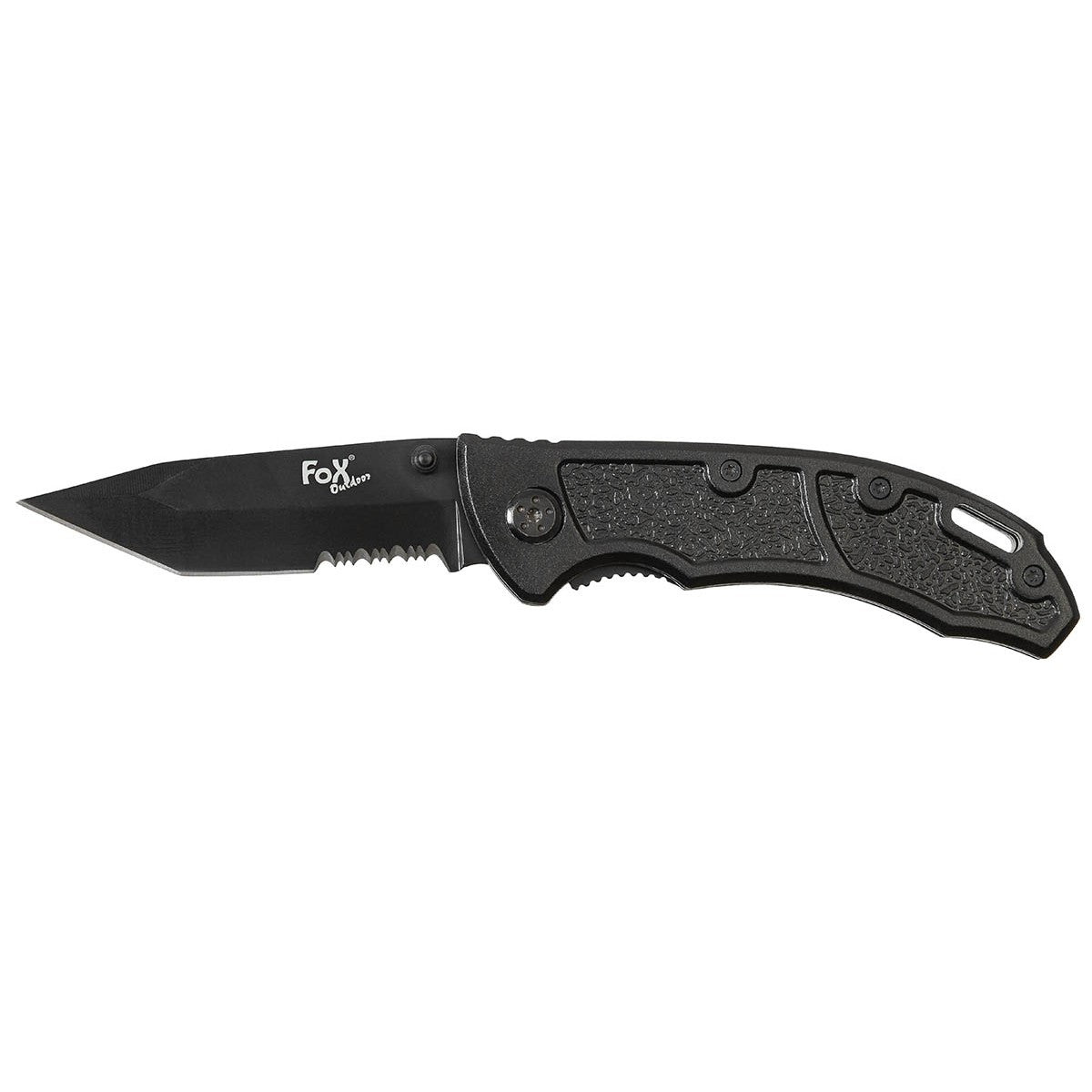 Klappmesser, Einhand,schwarz, Metallgriff