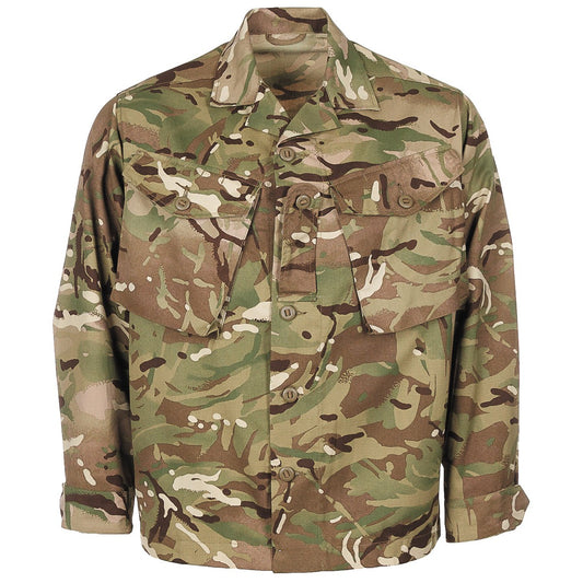 Brit. Feldbluse, "Barrack", MTP tarn, neuw.