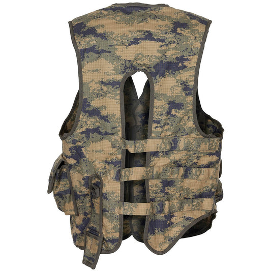 Türk. Tactical Weste,M2008, Air Force, gebr.