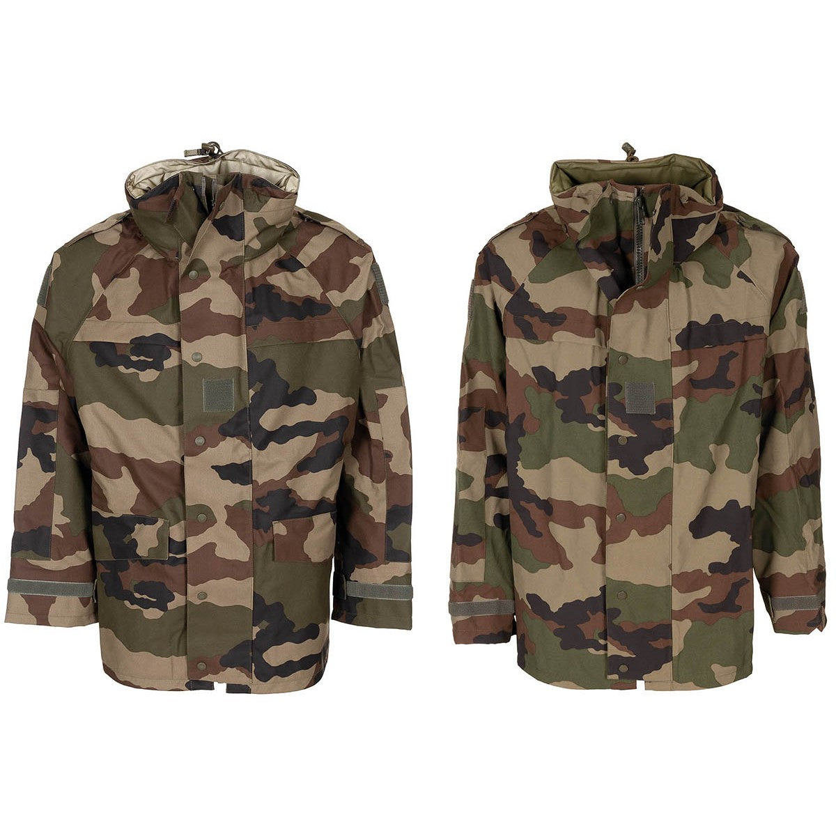 Franz. Nässeschutzjacke,CCE camo, 3-Lagen-Lam., neuw.
