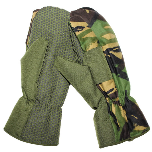 Brit. Fausthandschuhe, neuw.,Schießfinger, DPM tarn