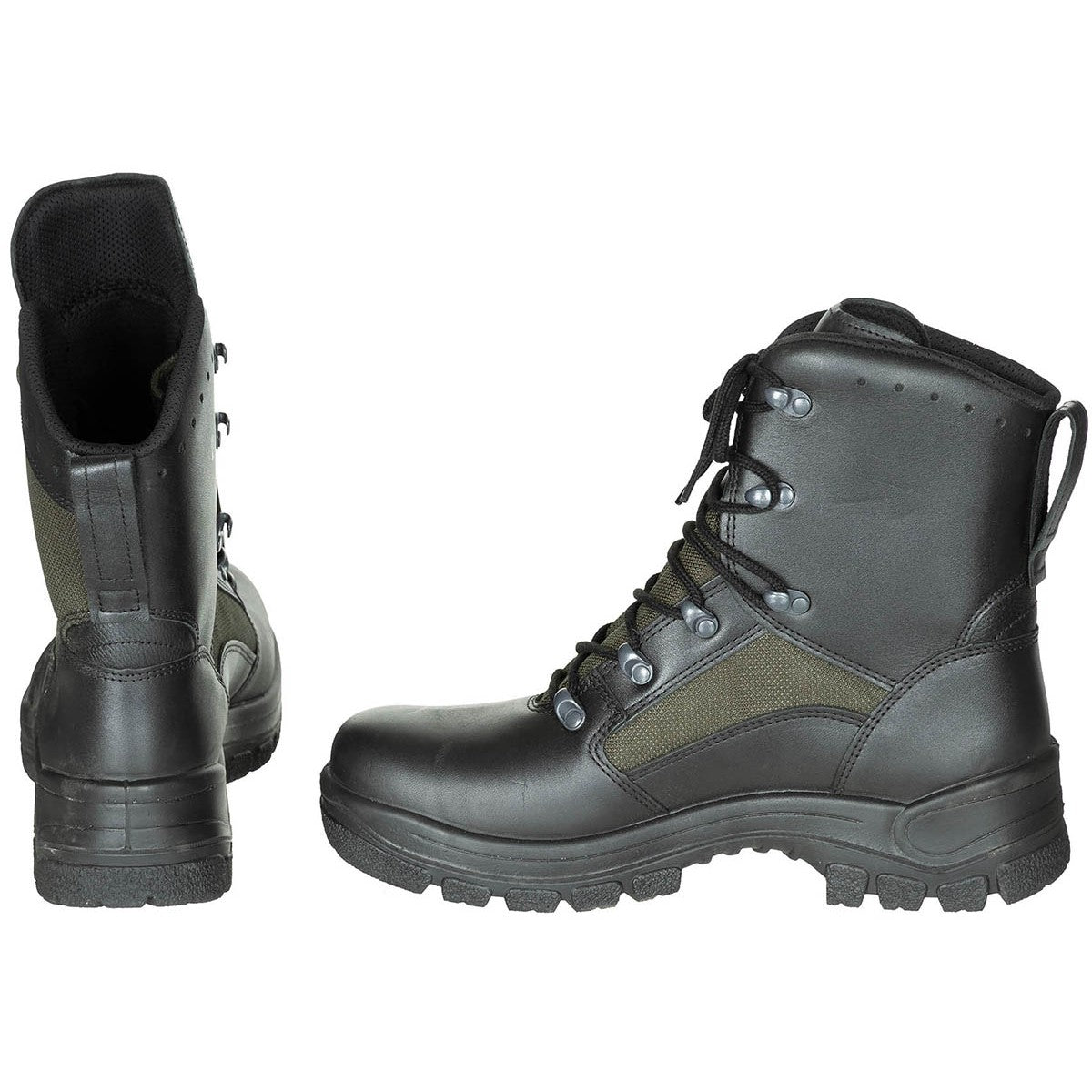 BW Kampfstiefel, Tropen,oliv/schwarz, neuw.