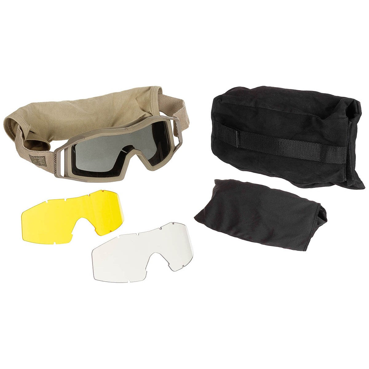 Schutzbrille, REVISION, tan,Wolfspider, gebr.