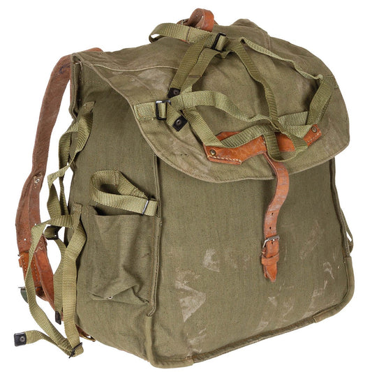 Rumän. Rucksack, oliv,gebr.