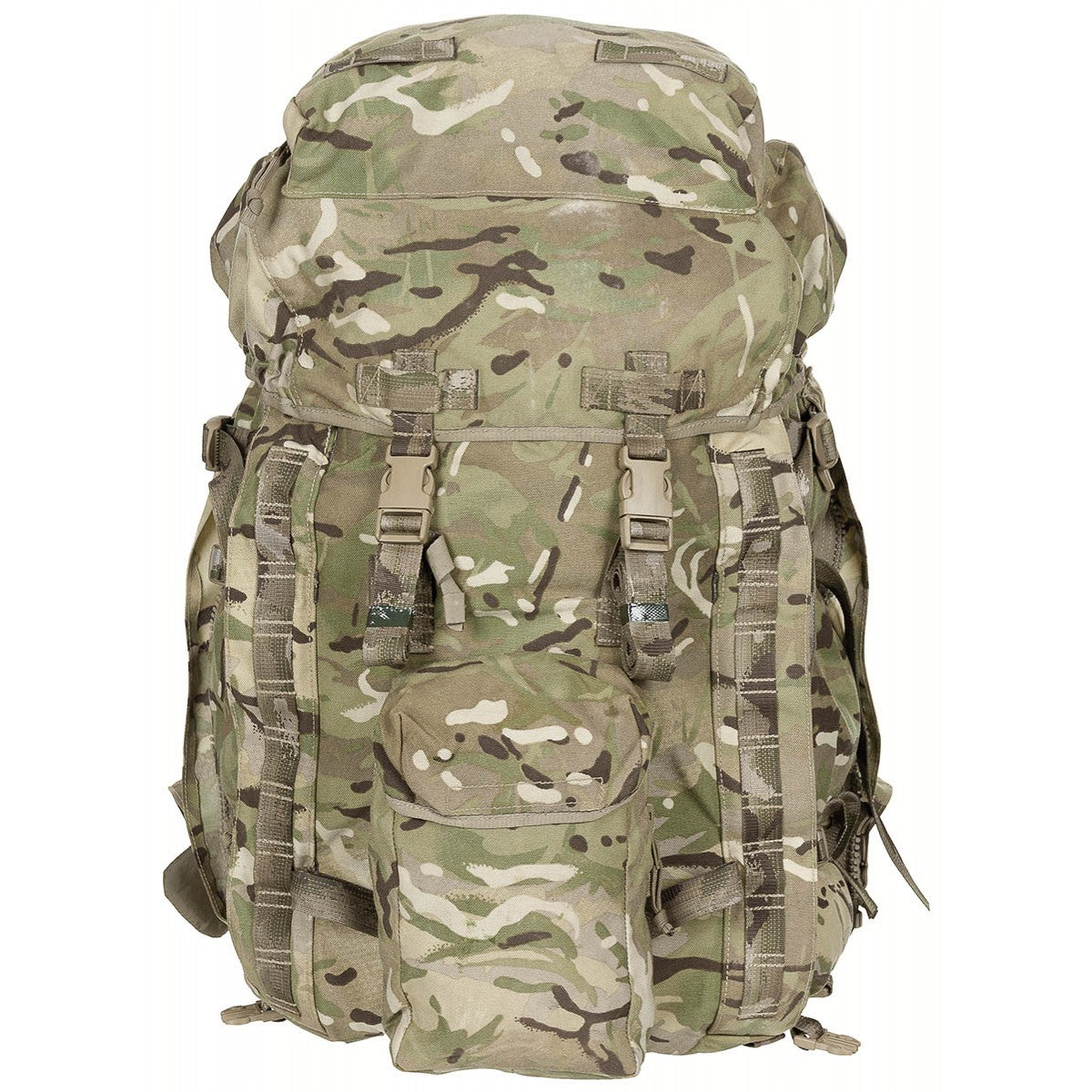 Brit. Rucksack, "INF Short",OHNE Seitent., MTP, IRR, gebr.