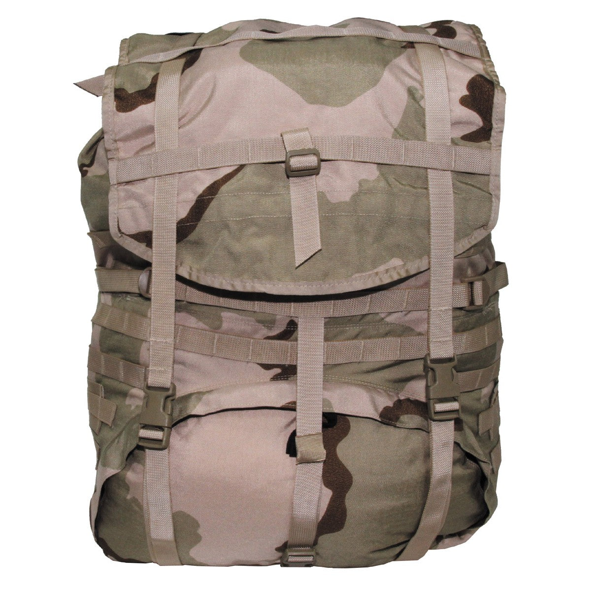 US Rucksack, neuwertig,Molle II light, 3 Fb.desert