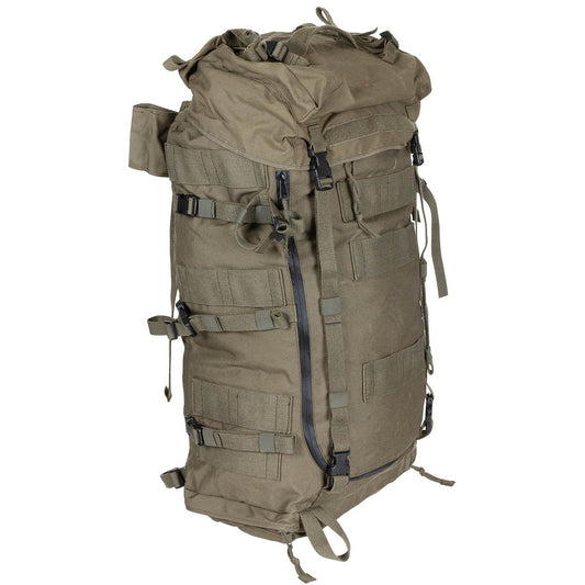 Österr. Kraxenrucksack,ohne Tragegestell, oliv, gebr.