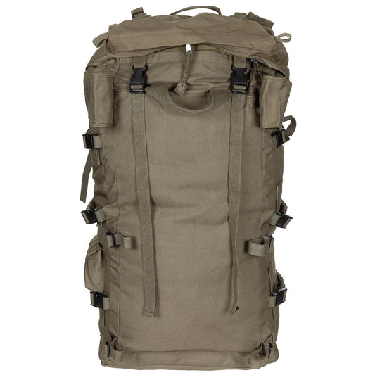 Österr. Kraxenrucksack,ohne Tragegestell, oliv, gebr.