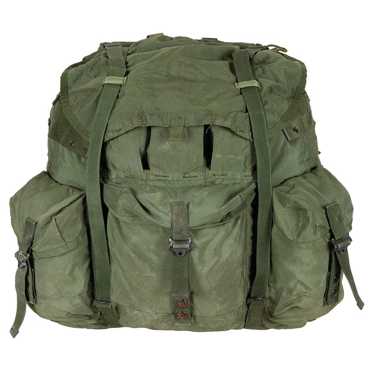 US Rucksack, Alice Pack, oliv,LARGE, Metallgest., gebr.,