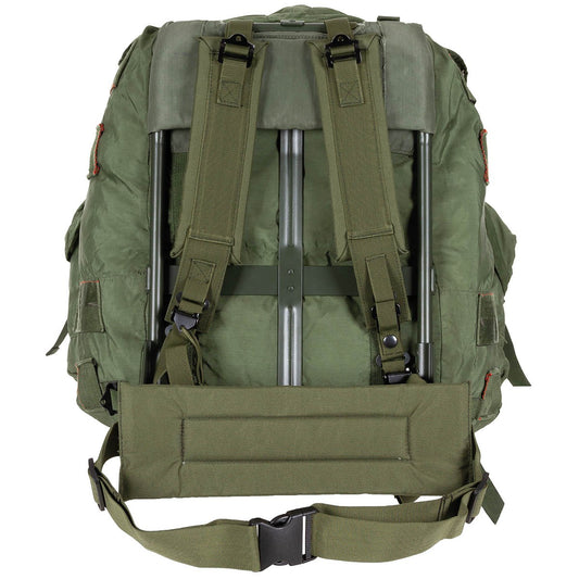 US Rucksack, Alice Pack, oliv,LARGE, Metallgest., gebr.,