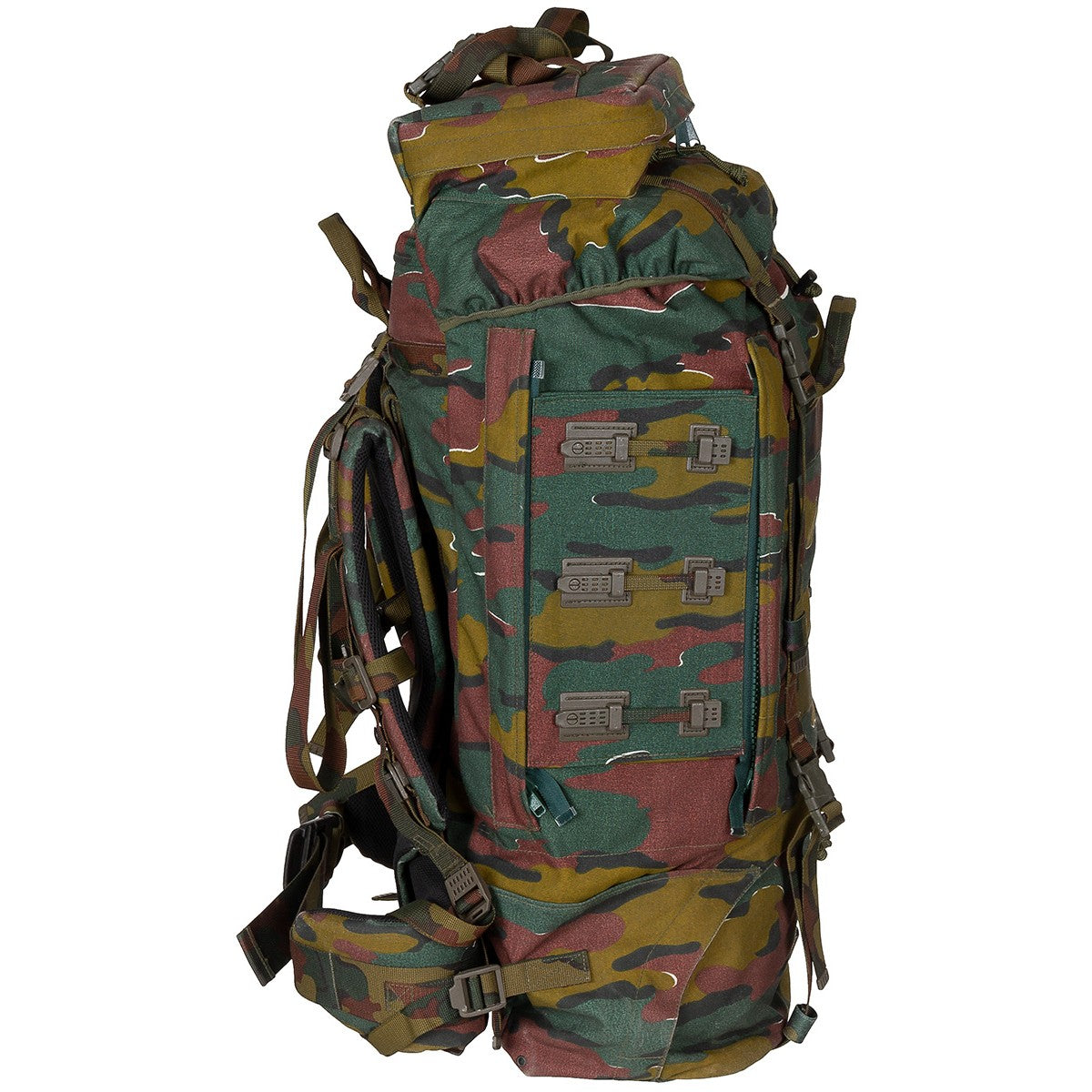Belg. Rucksack, 120 l,tarn, gebr.