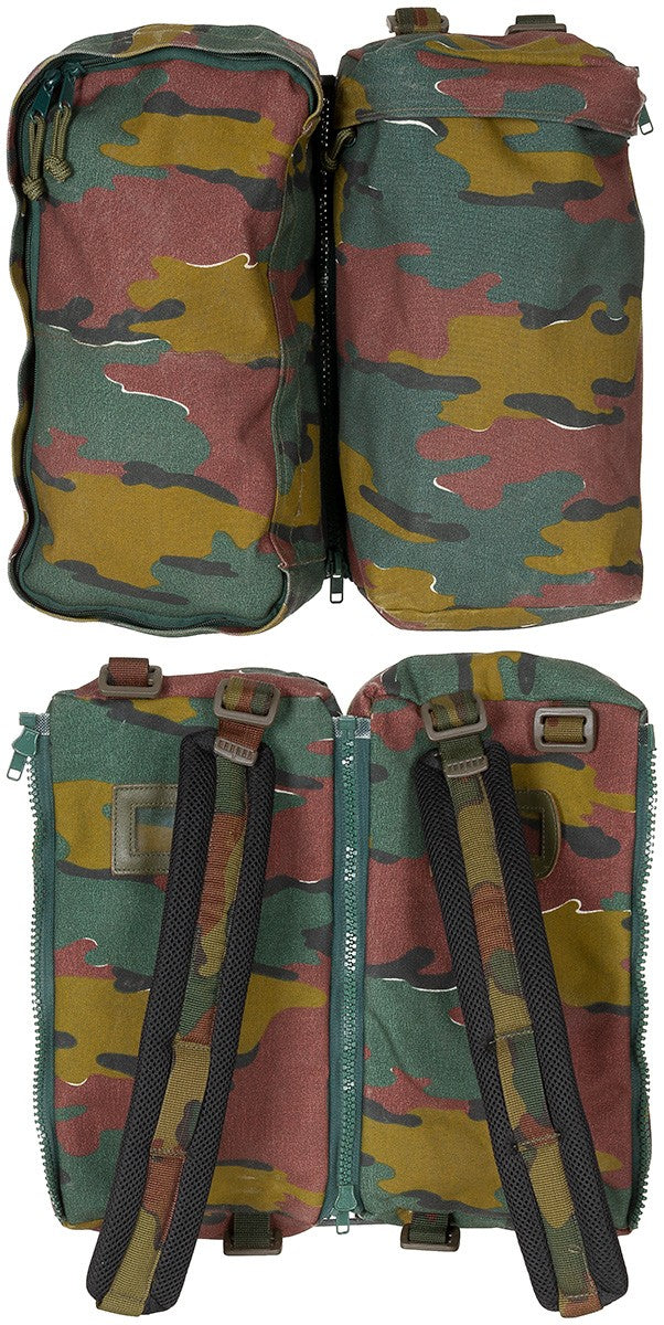 Belg. Rucksack, 120 l,tarn, gebr.