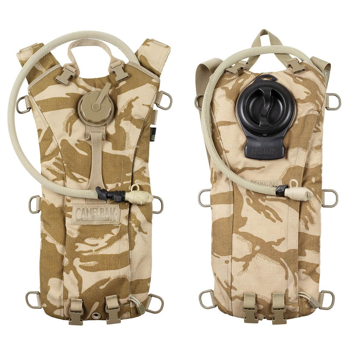 Brit. Trinkrucksack, CAMELBAK,desert, gebr.