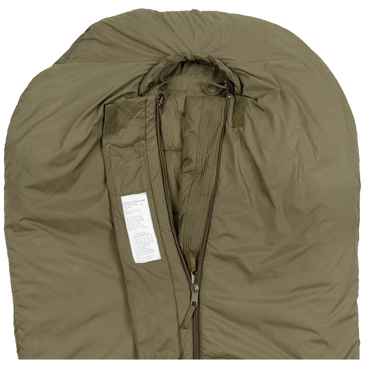 Brit. Mumienschlafsack, oliv,Medium Weight, neuw.