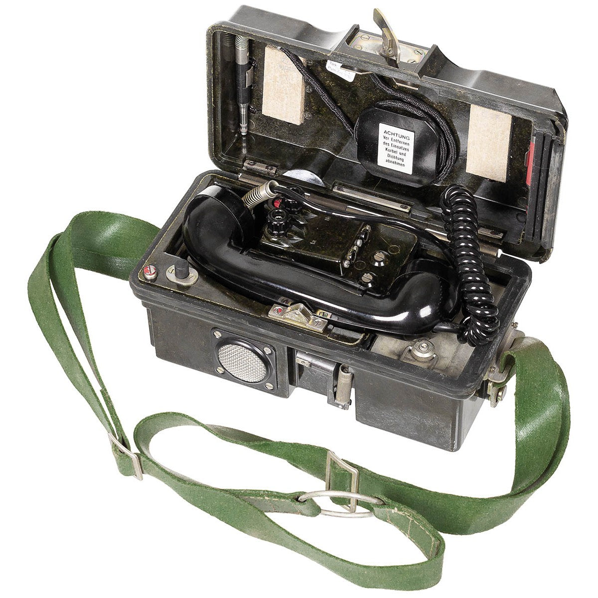 NVA Feldtelefon, neuw.,mit Zubehör, im Koffer