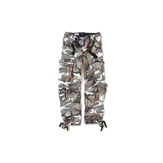 AIRBORNE VINTAGE TROUSERS STONEWASHED, metro - RESTPOSTEN