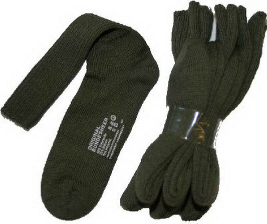 Österr. Bundesheersocken, oliv, Original, 3er Pack